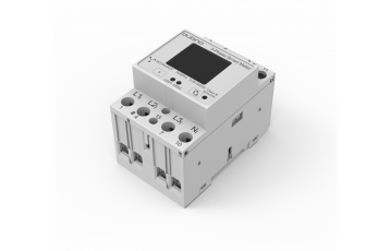 Qubino Smart Meter 3-Phase - измеритель энергопотребления на DIN-рейку, Z-Wave устройство для 3-х фазной сети с током до 65 А