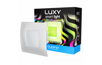 Qubino Luxy Smart Lite - умный Z-Wave ночник, диммирование, 16 млн. оттенков, встроенный звуковой сигнал